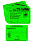 Parking Violations Labels